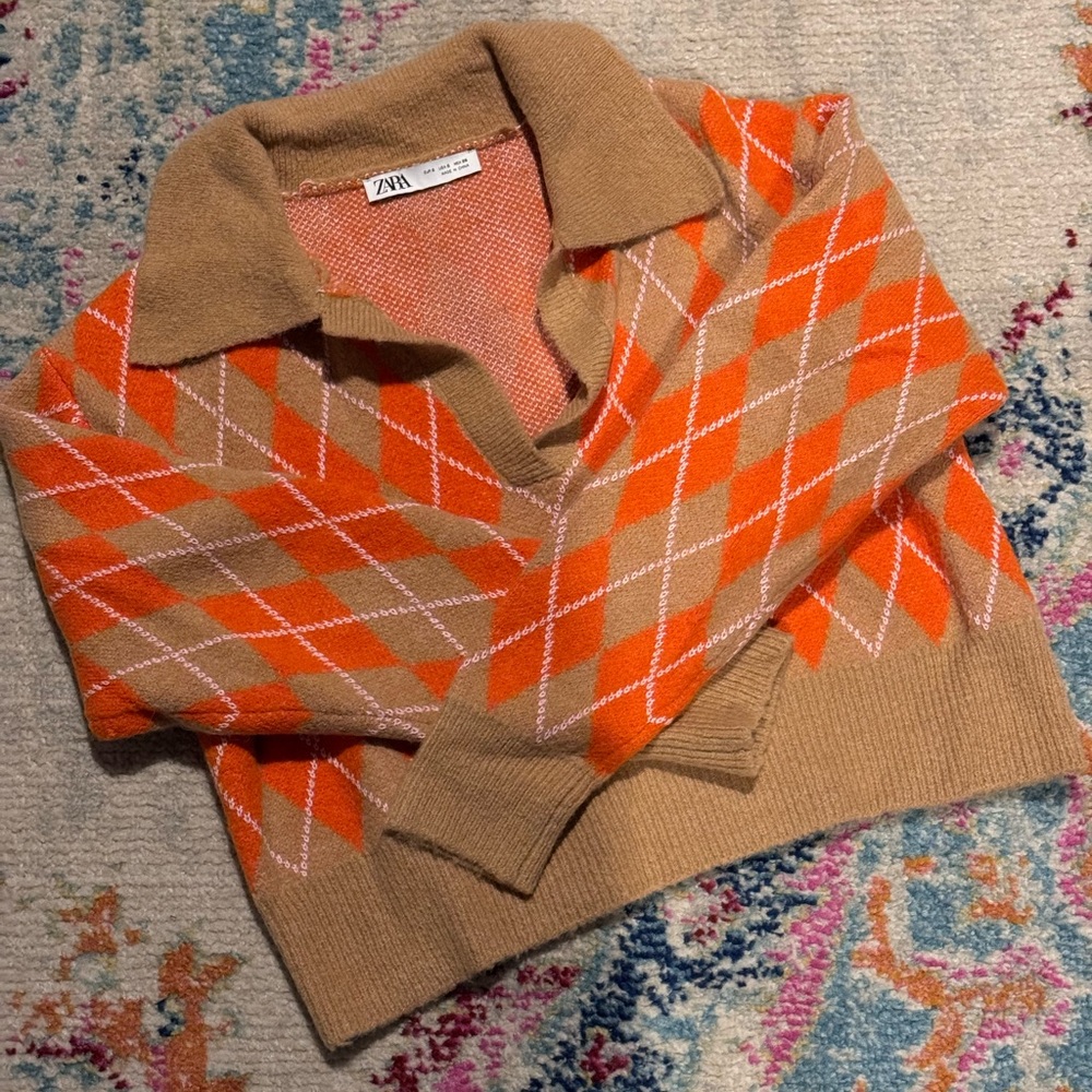 Cute Zara Fall Polo Sweater